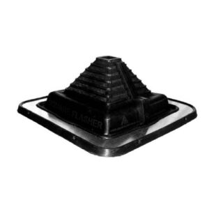 Universal für quadratische Rohre EPDM schwarz