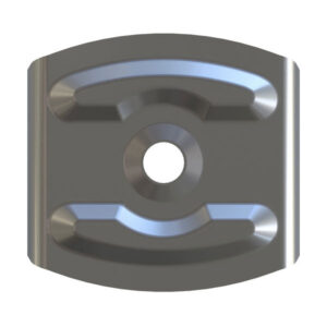 W kalotte für Trapezprofil Aluminium Blank